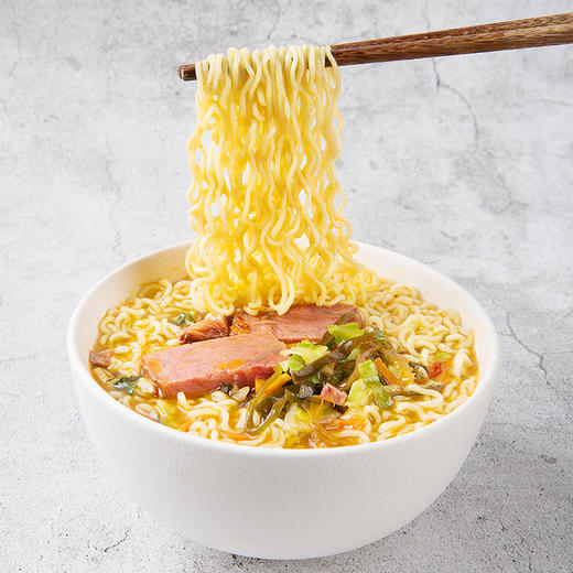 今麦郎 方便面 一袋半红烧牛肉面 五连包 （141g*5袋）大面块 方便食品 袋面泡面 商品图3