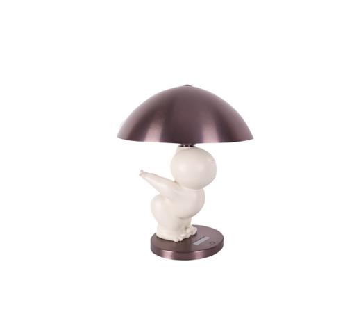 与光共舞 光头仔雕塑台灯 商品图0