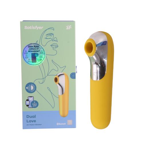 【女用器具】Satisfyer dual love女用初恋吸shun器APP按摩私密伴侣 保修15年 商品图5