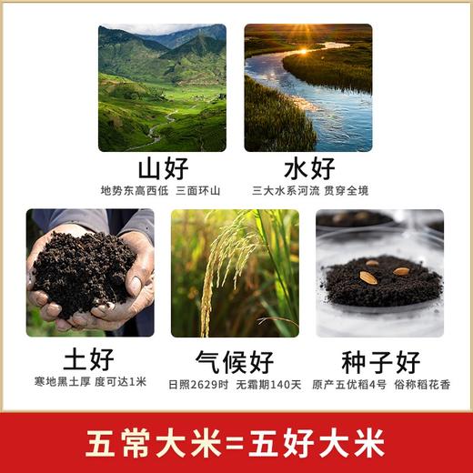 五常大米官方自营旗舰店 溯源防伪保真 陆家围子 有机稻花香大米 东北大米 5KG家庭装 商品图7