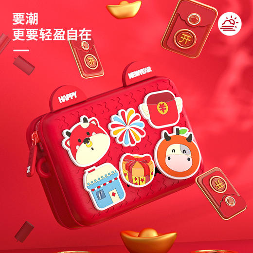 网红款儿童斜挎包女童时尚零钱小包卡通可爱单肩背包 商品图8