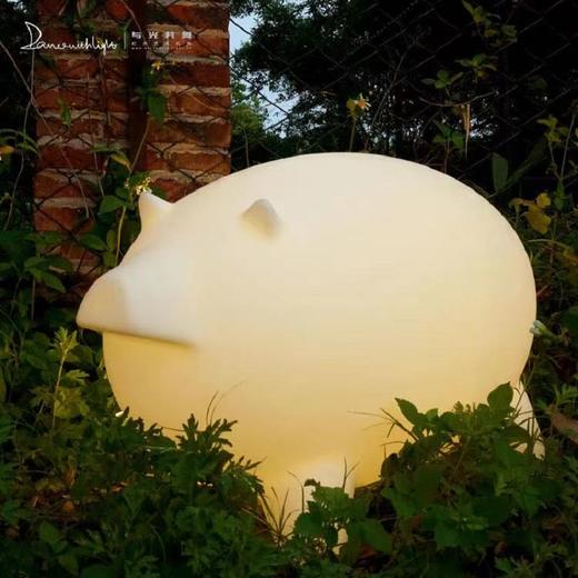 与光共舞 猪猪艺术灯 商品图2