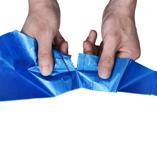 京东京造 分类垃圾袋通用版 背心式4色印字64只湿垃圾厨余垃圾不洒水大容量客厅卧室厨房卫生间 商品图4