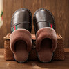 PDD-WNL210107新款居家牛筋底防滑加厚保暖皮棉拖鞋TZF 商品缩略图5