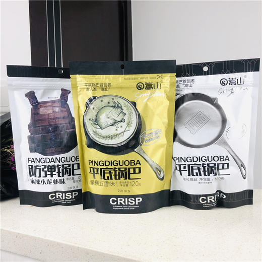 嵩山锅巴120g*2 平底锅巴麻辣小龙虾味超值组合 商品图2