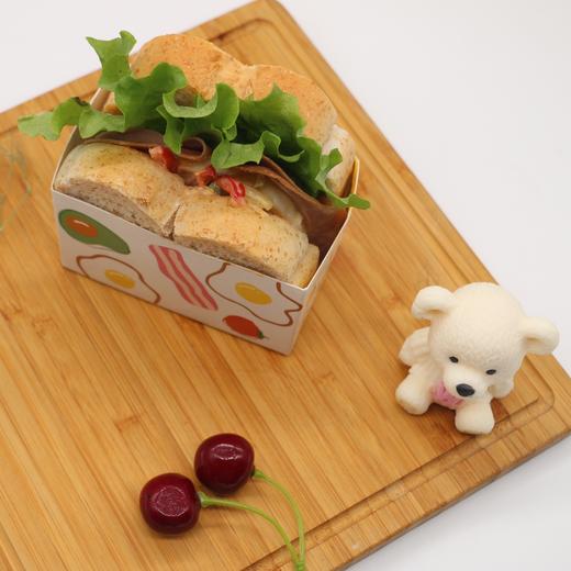 【中粮 全麦牛肉鸡蛋三明治】200g 商品图1