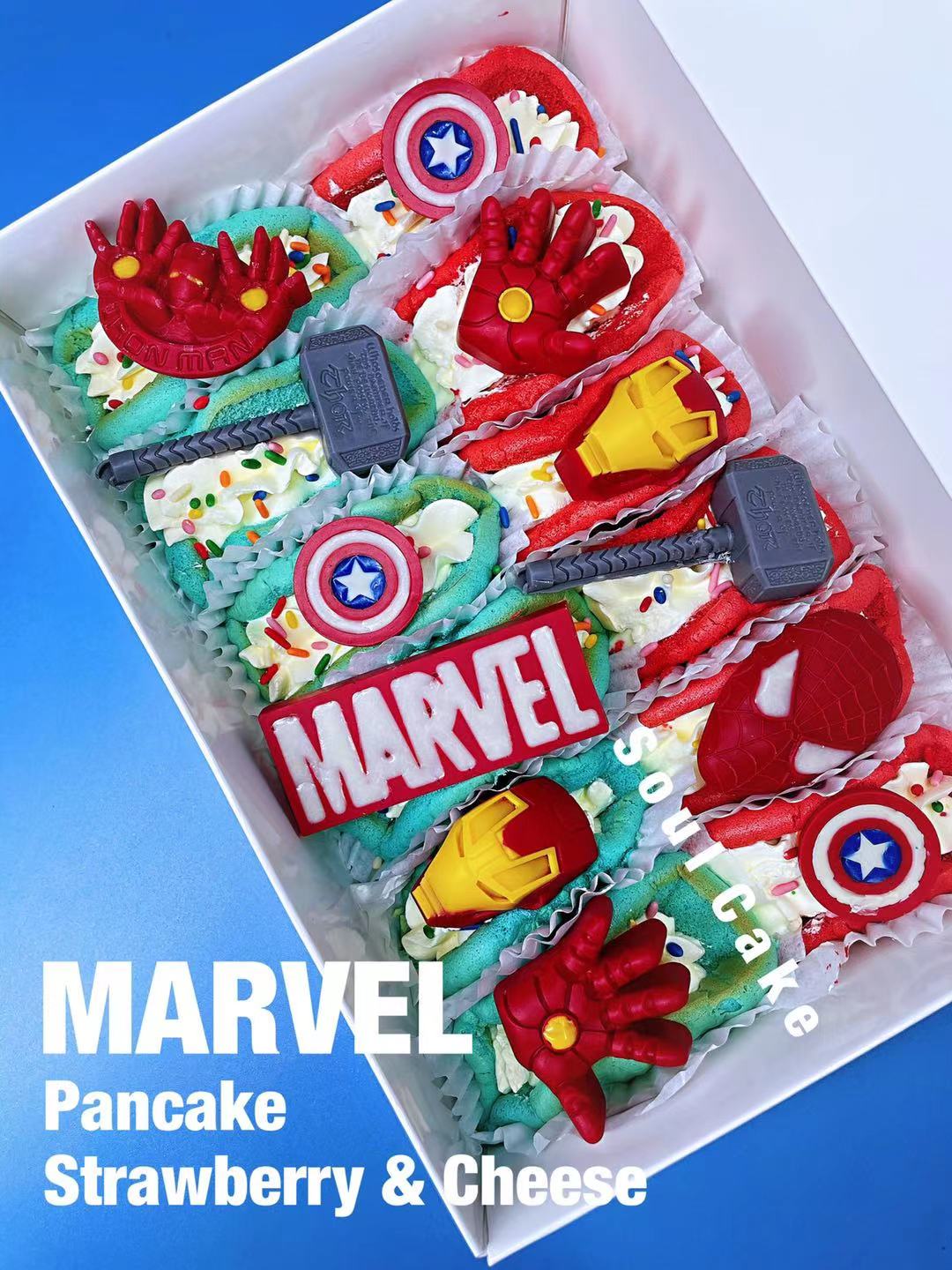 复仇联盟pancake小礼盒（12件）草莓➕海盐芝士