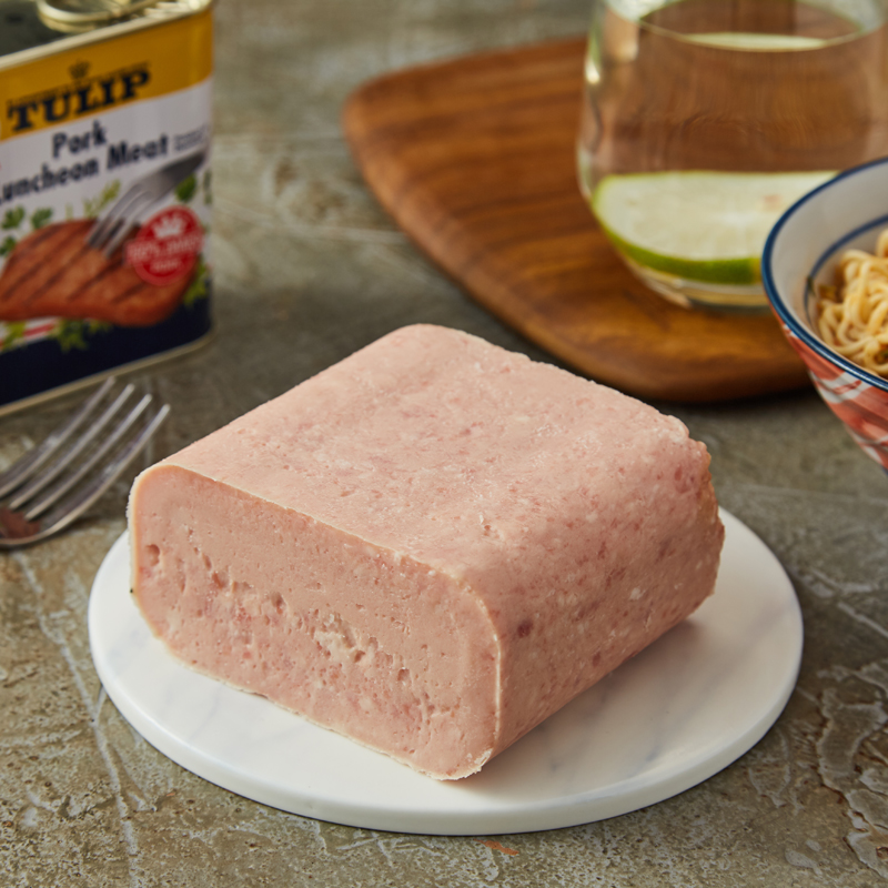 丹麦皇冠郁金香午餐肉罐头 Tulip Pork Luncheon Meat