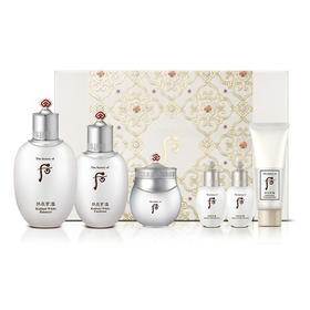 WHOO 后 拱辰享雪美白水乳霜三件套套盒 韩国