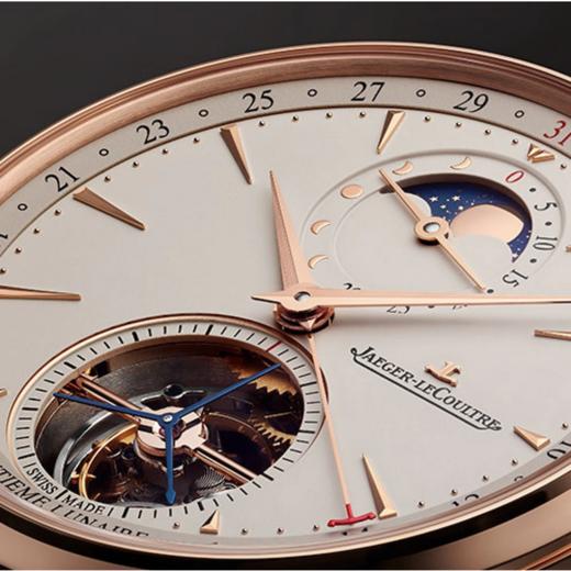 积家 Jaeger-LeCoultre MASTER ULTRA THIN TOURBILLON MOON 超薄大师系列陀飞轮月相腕表 Q1692410 商品图3