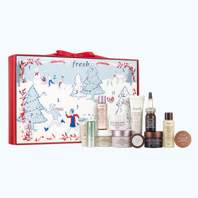 法国 FRESH馥蕾诗 2020圣诞日历礼盒12件套装 限量