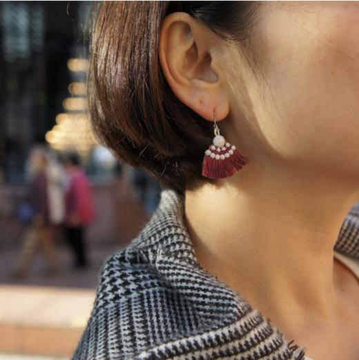 TRIPLE OOO｜孔雀开屏耳环 商品图5