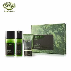 INNISFREE 悦诗风吟 男士套盒绿色控油清爽三件套装 韩国