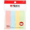 晨光(M&G)文具100页4色便利贴 粘性标签贴姓名贴 记事留言贴优事贴便签本子 4条装YS-13 商品缩略图0