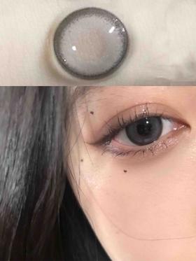 Kira fairy半年抛美瞳 小红书热荐款：川子灰 14.2mm