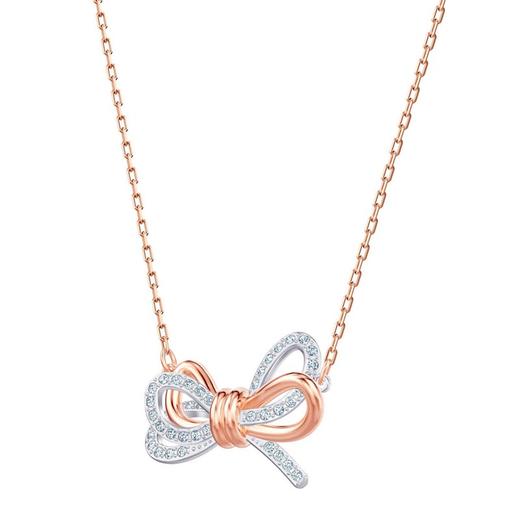 SWAROVSKI 施华洛世奇 女士浪漫永恒蝴蝶结时尚项链 5440636 商品图1