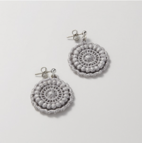 TRIPLE OOO｜车轮耳夹｜银色