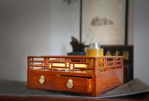 红桥红  家具严选  缅甸花梨（大果紫檀）  【缅花精工 都承盘】 商品图4