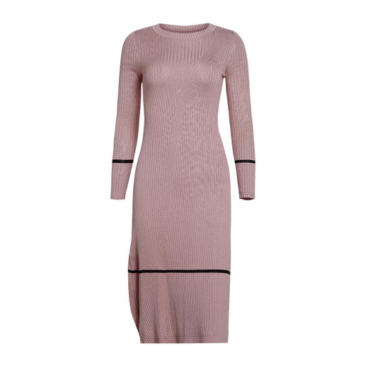 VIMAGE纬漫纪春季新款时尚舒适显瘦修身弹力针织衫连衣裙女裙V1301905 商品图4