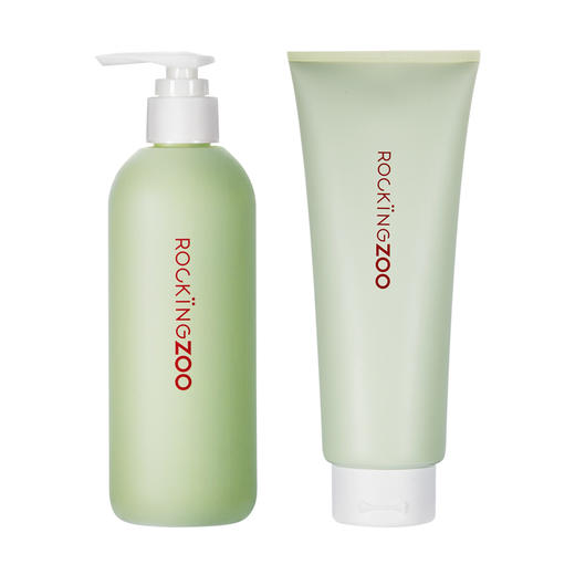 摇滚动物园 丰盈净澈洗护套装 260ml+200ml 商品图0