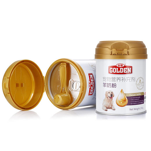谷登狗狗羊奶粉幼犬小狗新生狗狗哺乳期宠物奶粉 200g/罐 商品图1