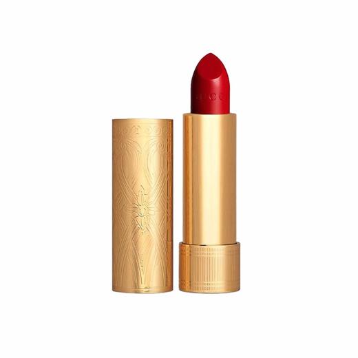 GUCCI古驰 倾色华缎金管唇膏 505# 铁锈红 3.5G 滋润 哑光 意大利 商品图2