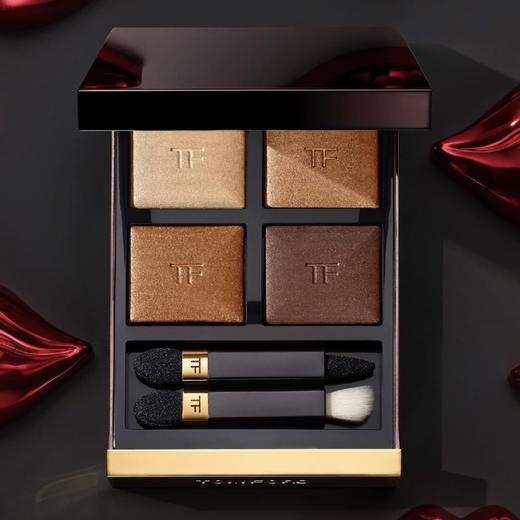 美国 TOM FORD汤姆福特 干湿两用四色眼影盘 9g 商品图7