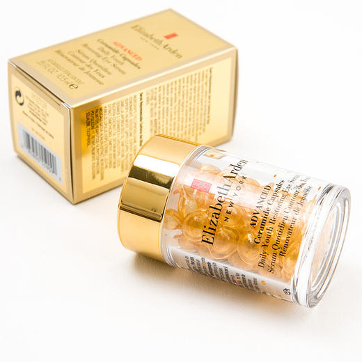 美国 ELIZABETH ARDEN雅顿 金铜色升级眼胶囊 60粒 商品图1