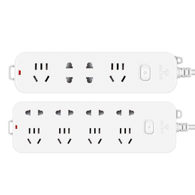 公牛（BULL）新国标插座套装/插线板/插排/排插/接线板/拖线板 GN-B3440+GN-B3220  8位+4位 1.8米组合套装