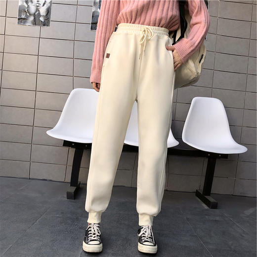 裁缝学苑AG122 加绒裤子纸样女裤版型女士休闲运动裤卫裤打版裁剪 商品图1