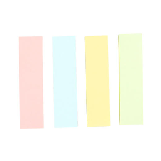 晨光(M&G)文具100页4色便利贴 粘性标签贴姓名贴 记事留言贴优事贴便签本子 4条装YS-13 商品图3