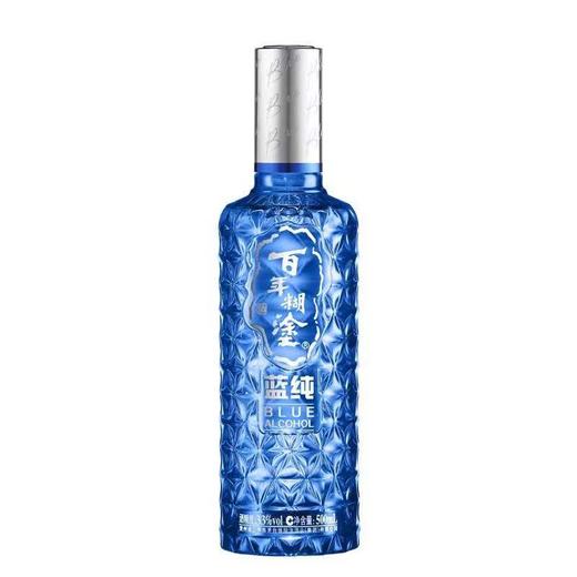 百年糊涂蓝纯浓香型白酒33度500ml/1瓶/2瓶 商品图1