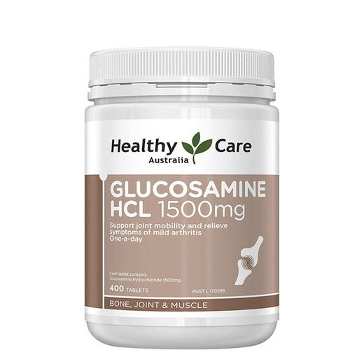 HealthyCare 盐酸氨糖维骨力片关节灵 400粒 包装随机 澳大利亚 商品图0