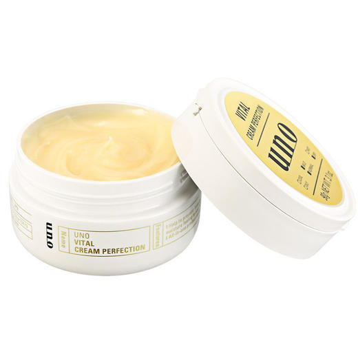 SHISEIDO资生堂 UNO吾诺 五合一多效焕活补水面霜 90G 日本 商品图3