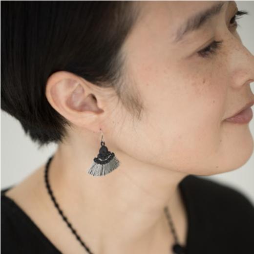 TRIPLE OOO｜孔雀开屏耳环 商品图3