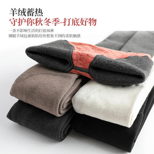 【塑形产后压力高腰收腹打底裤】加大码女外穿秋冬加厚加绒棉一体保暖连裤袜 商品图13