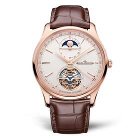 积家 Jaeger-LeCoultre MASTER ULTRA THIN TOURBILLON MOON 超薄大师系列陀飞轮月相腕表 Q1692410