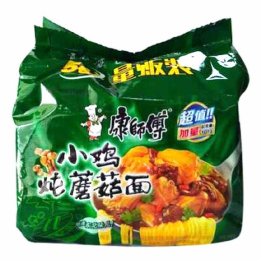 【批发】康师傅五连包小鸡炖蘑菇1*5*6 商品图0