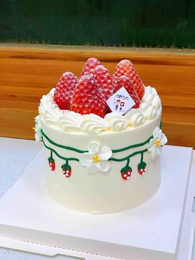 复古水果奶油蛋糕 下单前请仔细阅读商品详情