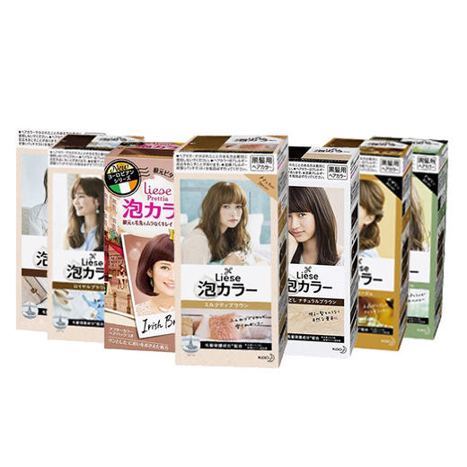 日本 KAO花王 PRETTIA泡沫染发膏纽约灰三件套 108G 商品图1