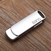 banq 64GB USB3.0 U盘 F61高速版 银色 全金属电脑车载两用优盘 360度旋转 防震抗压 质感十足 商品缩略图5