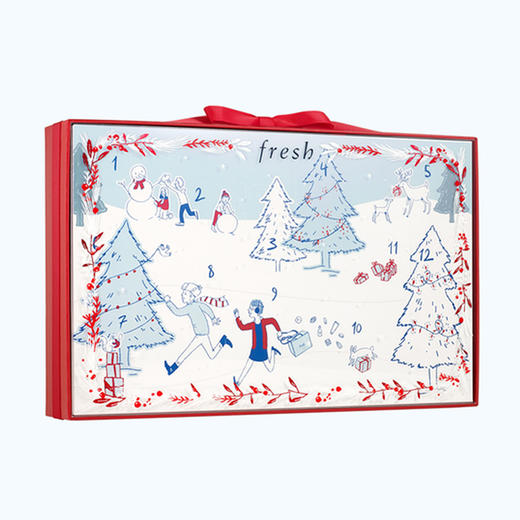 法国 FRESH馥蕾诗 2020圣诞日历礼盒12件套装 限量 商品图2