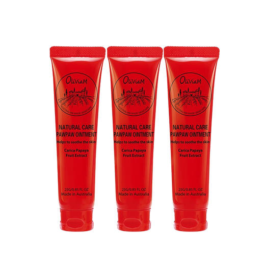 Oliviam澳莉维亚 木瓜膏万用膏 25g*3支 澳大利亚 商品图1