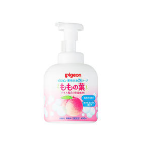 PIGEON贝亲 桃子水精华泡沫洗发沐浴二合一 450ML 日本
