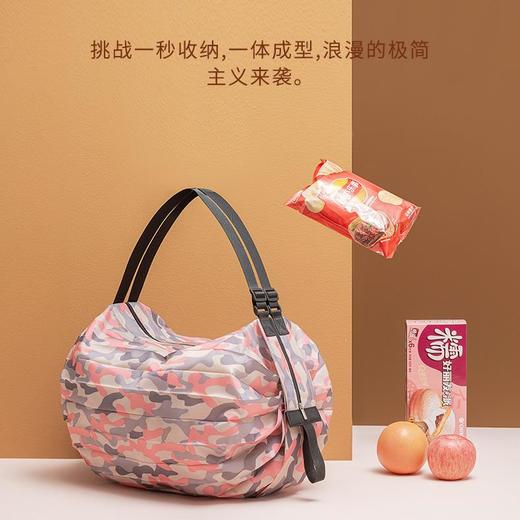 拍2送巨好用洗碗巾1条【小体积大容量】便携多功能可折叠购物袋，更小更轻更方便，环保无污染，一秒折叠，耐磨防撕裂，大号巨能装，买菜购物小帮手！ 商品图5