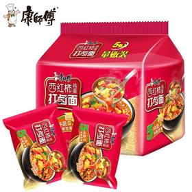 【批发】康师傅五连包西红柿打卤面1*5*6
