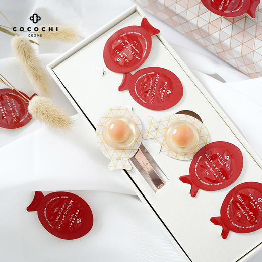 cocochi cosme 日本AG 抗糖抗氧双效修护睡眠面膜 5个/盒 商品图2