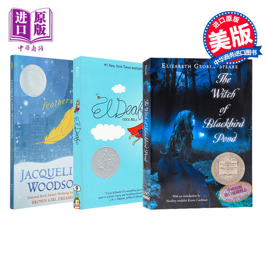 预售 纽伯瑞儿童文学奖小说3册英文原版 El Deafo Witch of Blackbird Pond黑鸟湖畔的女巫 获奖作品 青少年小说 友谊友情 成长烦恼故事 商品图0