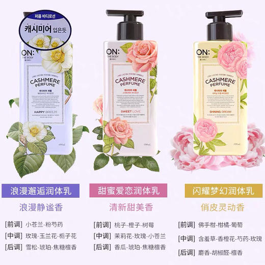 LG香水身体乳 香水般迷人 羊绒般丝滑 商品图0