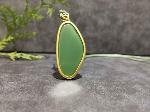 【御珠宫坊】金镶碧玉吊坠 商品图1